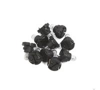 Ampoule tableau de bord SOURCING MAP 10pcs Jaune T4 LED Indicateur Tableau Bord pour Voiture Lampe feu Interne véhicule