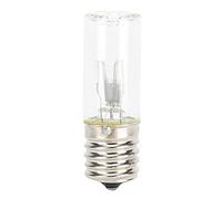 Ampoule, Tube de Nettoyage Lumière Ultraviolette Portable, Lampe de Désinfection E17, Ampoule de Nettoyage pour Purificateur D'air Laveuse de Réfrigérateur 10V 3W