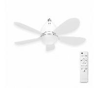 Ampoule Ventilateur LED E27 11W CCT avec Télécommande Ø42cm - SILAMP