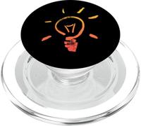 Ampoule Vintage Lampe rétro idée électricien Design PopSockets PopGrip pour MagSafe