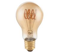 Ampoule VINTAGE LED E27 4 watts Edison lampe en verre ambre 200lm 2000K Globo 11403F