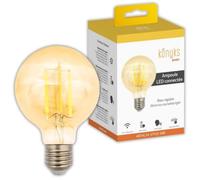 Ampoule Wi-Fi + BT, Blanc réglable, E27, 7W - Antalya Style G80-E27