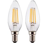 Ampoule LED connectée XAVAX LED E14 4W CLAS x2