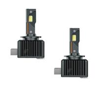 Ampoule Xenon d1s,Phares à LED pour l'Automobile,Ampoule De Phare Au Xénon,11000lm, 6000k,Csp4575,Kit De Remplacement,Convient Aux Voitures Qui Ont Besoin d'Installer des Lumières LED d1s/r(Paire)