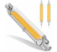 Ampoules 20W R7S LED 118mm Dimmable, R7S LED Ampoule Blanc Chaud 3000K, Ampoules COB Double Ended 2000LM, Ampoules R7S LED 118mm,
