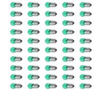 Ampoules à Culot à Vis 5v Kit Expérimentation Électrique | Accessoires de Laboratoire Scientifique en Verre et Métal, pour Circuits en t Démonstrations Scolaires