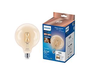 Ampoules à filament transparent Philips Consumer 37210800-G125 E27 7W-wiz connecté