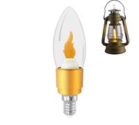 Ampoules à flamme vacillante | Éclairage d'ambiance LED réaliste - Ampoules vacillantes pour décoration extérieure, pour bureau, plafond, Halloween, fête de Noël, porche, terrasse, restaurant, bar