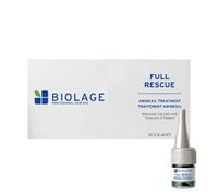 Biolage, Full Rescue, Traitement Anti-Chute, Réduit la Chute des Cheveux, Nourrit & Fortifie, Enrichi en Aminexil, Formule Végane, 10x6 ml