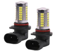 Ampoules de brouillard à LED automobile | 2 pcs H 11 Bulbe de phare LED 6500k Bouchon de bulbe LED H11 blanc brillant blanc et jeu 800 lumières de brouillard électrique LED Universal pour la lumière