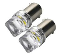Ampoules de feux latéraux T4W Ba9s 233 blanches à baïonnette T11 for intérieur de voiture, ampoules de feux latéraux au xénon for éclairage de porte, de plancher, de plaque d'immatriculation, 2x