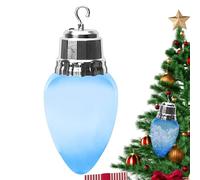 Ampoules de Noël - Grands accessoires de bricolage, grandes ampoules, décorations de sapin de Noël | Pour l'intérieur et l'extérieur, le manteau de porte, la cheminée, les cadeaux de fête, les