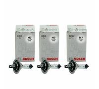 Ampoules de phare Geniune 3x Bosch Eco H7 12V 55W 499