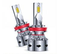 Ampoules de phares, Pour Mitsubishi Outlander Ⅳ SUV/Crossover 2021-2025 Lampe LED 6000K 12V 36 cœurs 400% luminosité Dissipation rapide chaleur Facile à installer,H11