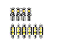 Ampoules De Rechange Pour Intérieur Blanc Sans Erreur Pour Golf MK4 1998-2004 Accessoires D'éclairage