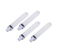 Ampoules de sèche-ongles, 4 pièces de remplacement 9W lampes à ongles en forme U ampoules sèche- pratiques tube lampe UV pour un usage quotidien à la maison