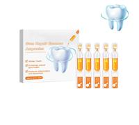 Ampoules de sérum blanchissant pour les dents, sérum dentaire anti-inflammatoire à usage unique, réduit la douleur et l'inconfort dentaires, restauration efficace des dents abîmées