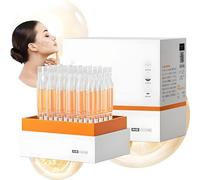 Ampoules De Sérum Hydratant Double Action À L'astaxanthine, Sérum Visage À L'essence Double Action L'astaxanthine, Huile Visage Pour Femme, Anti-âge, Booste L'éclat Et Minimise Les Pores (30PCS)