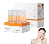 Ampoules de sérum hydratant double défense à l'astaxanthine, sérum visage anti-âge pour une peau éclatante, minimise les pores, essences nourrissante pour tous types de peau (1 Box)
