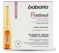 Babaria – Ampoules anti-âge Rétinol Procollagen, Vitamine A Premium – 5 x 2 ml
