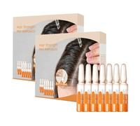 Ampoules Essence pour Cheveux, un après-shampoing spécial pour cheveux secs et abîmés, un sérum fortifiant qui favorise la circulation sanguine et nourrit le cuir chevelu sec