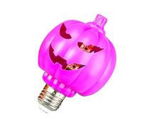 Ampoules Halloween,Lumière Décorative Visage Fantôme - Base E27 Décoration Saisonnière Fêtes pour Intérieur Extérieur Maisons Hantées Événements à Thème