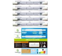 Ampoules halogène linéaire J78 150w R7s gradable - LAMPESECOENERGIE - Lot de 5