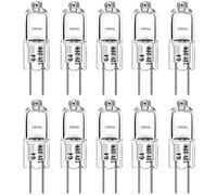 Ampoules halogènes G4, lumière de base à broche halogène 12 V 20 W, blanc chaud 3000 K, 350 lm, halogène basse tension G4, Warm White ,20W10pcs