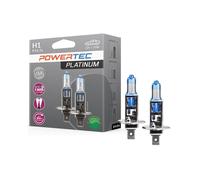 AMPOULES HALOGENES H1 P14.5D 12V 55W +130% PLATINUM (BLISTER) X2 MTECH