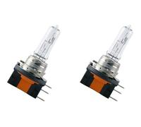 Ampoules halogènes H15 12V 15/55W lot de 2, feux jour route jaune 3000K, remplacement OEM