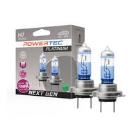 AMPOULES HALOGENES H7 PX26D 12V 55W +130% PLATINUM (BLISTER) X2 MTECH