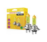 MTech Ampoule PTZRT7-DUO H7 12V 55W 3200K Or Rétro Lot de 2
