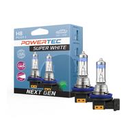 MTech Ampoule halogène PTZSW8-DUO H8 Super White 12 V 35 W