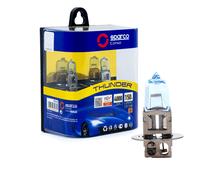Ampoules halogènes Sparco H3 12V 4000K blanc chaud 55W, lot de 22