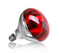 Ampoules Infrarouges Chauffante E27 250W, R125 Ampoules Infrarouge, Lampe Chauffante Rouge Lampes, AC 220-240V, Lampe Flexible Infrarouge Thermothérapie, pour Reptiles, Couveuse, Animaux de Compagnie