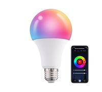 Ampoules intelligentes,Ampoules intelligentes - Ampoule couleur intelligente - Ampoule à couleur changeante, ampoules 16 millions de couleurs, ampoules LED sans fil WiFi pour la maison, synchronisatio