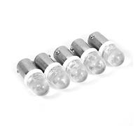 Ampoules LED, 20 Pièces T11 T4W BA9S H6W 1895 Ampoule LED Convexe, 1LED Auto Voiture LED Blanc Tableau de Bord Ampoule, 12V Voiture Auto Tableau de Bord Jauge côté Ampoule Lampe