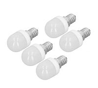 Ampoules LED à Culot E12 de 1,5 W à Lumière Douce, 5 Ampoules de Remplacement sans Scintillement pour Ventilateur de Plafond, Lampe de Table Suspendue, AC220 V, pour Salle de Lecture,