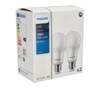 Ampoules LED CorePro A60 E27 13W (=100W) 2700K blanc chaud 1521lm Philips