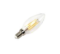 Ampoules LED Déco filament 3W E14 Standard Incolore G