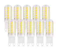 Ampoules LED G9 3W remplacement 30W Sans scintillement (IRC) 80+ Pour lustre plafonnier lampe de table usage intérieur maison et bureau (non variable)(Cool White 6000K)
