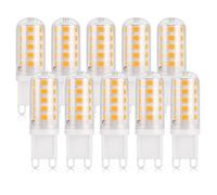 Ampoules LED G9 3W remplacement 30W Sans scintillement (IRC) 80+ Pour lustre plafonnier lampe de table usage intérieur maison et bureau (non variable)(Warm White 2700K)