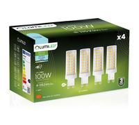 Ampoules LED G9 LUMILED 12W 1152 lm 6500K Lot de 4
