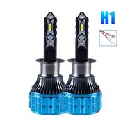 Ampoules LED H1 120W 20000LM - Blanc 6000K - IP68 - 1 paire