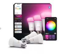 Ampoules LED intelligentes E27 RGB 60W PHILIPS HUE 36442400 avec Bluetooth