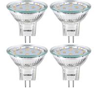 Ampoules LED MR11 - TWINBIRD - 2W - GU4 - Blanc Chaud - 120° Faisceau