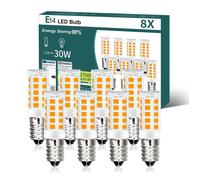 Ampoules LED - NETTLIFE - 8ER E14 - 2700K - 2 5W - Blanc chaud