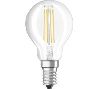 Ampoules LED Osram Boule 4W Énergie E14 Lumière Chaude 2700K Paquet de 2