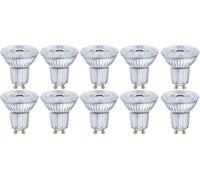 Ampoules LED OSRAM 4.3 W = 50 W blanc chaud (Ø x L) 50 mm x 52 mm 10 pc(s)
