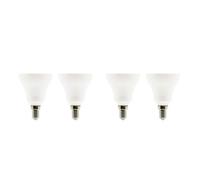 Ampoules LED Standard - ZENITECH - Lot de 4 - 10W - E14 - 2700K - Blanc chaud - 810 lumens - Équivalent 80W